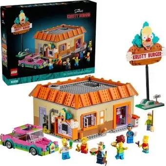 LEGO Icons 10352 Симпсоны: Красти Бургер
