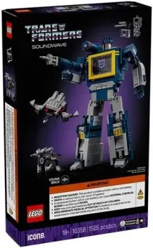 LEGO Icons 10358 Трансформеры: Саундвейв