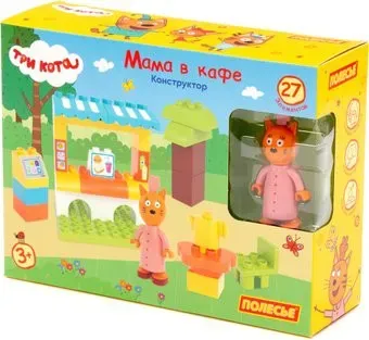 Полесье Макси Три кота. Мама в кафе 77261 (27эл)