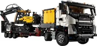 LEGO Technic Грузовик Volvo FMX и электрический экскаватор EC230 42175