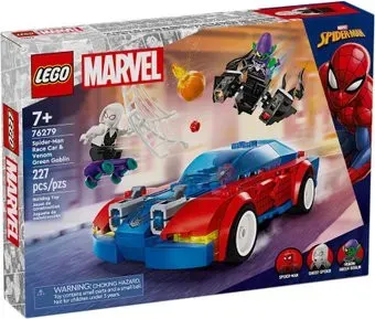 LEGO Marvel Super Heroes 76279 Гоночная машина Человека-паука и Зеленый гоблин Веном
