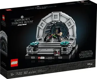 LEGO Star Wars 75352 Диорама: Тронный зал Императора