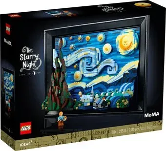 LEGO Ideas 21333 Винсент Ван Гог - Звездная ночь