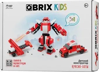QBRIX Красно-Боты 3в1 32104