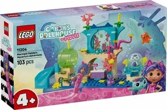 LEGO Gabby's Dollhouse Приключение кота-русалки и Габи в аквар. 11204