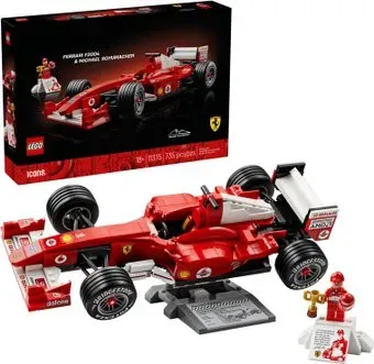 LEGO Icons 11375 Ferrari F2004 & Michael Schumacher