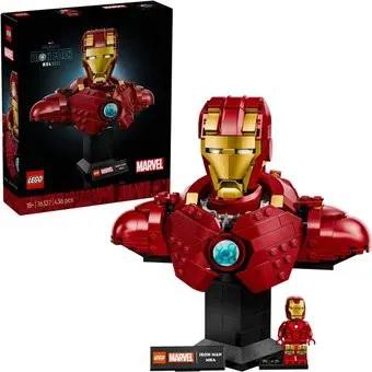 LEGO Marvel 76327 Бюст Железного Человека MK4