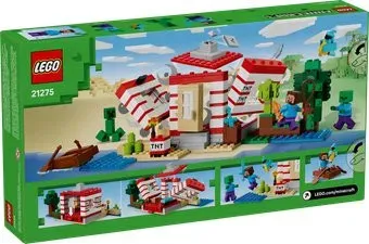 LEGO Minecraft Дом в джунглях из TNT 21275