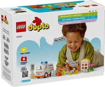 LEGO Duplo Скорая помощь и водитель 10447