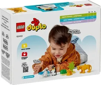 LEGO Duplo Семейства диких животных: Пингвины и Львы 10442