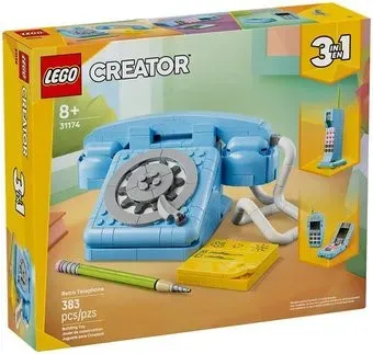 LEGO Creator 31174 Ретро телефон 3 в 1