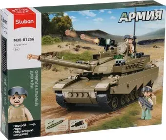 Sluban Танк США Абрамс M38-B1256 10893578