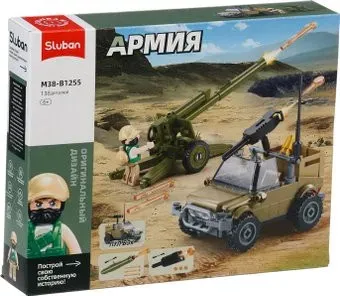 Sluban Артиллерийский расчет с джипом M38-B1255 10893577