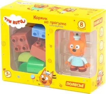 Полесье Макси. Три кота. Коржик на прогулке 63745 (8эл)