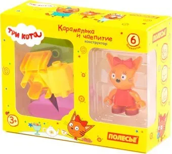 Полесье Макси. Три кота. Карамелька и чаепитие 63714 (6эл)