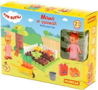 Полесье Макси Три кота. Мама и урожай 77254 (21эл)