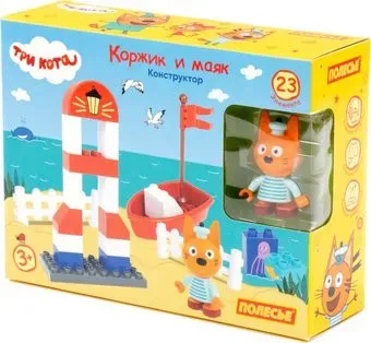 Полесье Макси Три кота. Коржик и маяк 77247 (23эл)