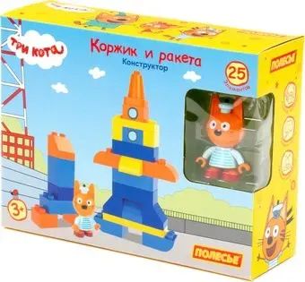 Полесье Макси Три кота. Коржик и ракета 77223 (25эл)