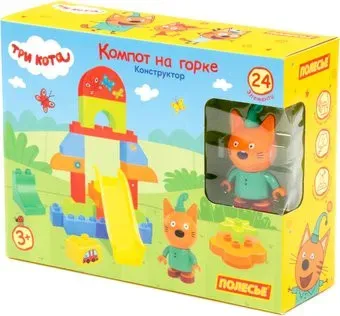 Полесье Макси Три кота. Компот на горке 77209 (24эл)