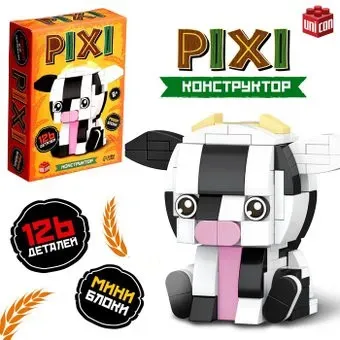 Unicon Pixi. Коровка 1011A-6 10114286 (126эл)
