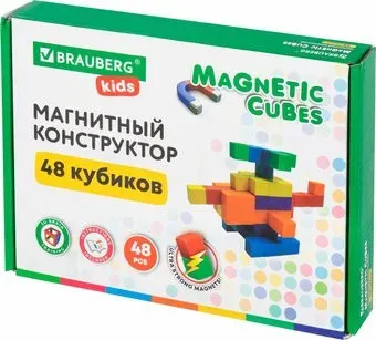BRAUBERG Kids Magnetic Cubes 665723