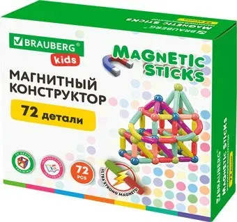 BRAUBERG Kids Magnetic Sticks 665722