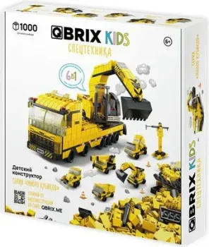 QBRIX Kids. Много кубиков. Спецтехника 32004