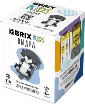 QBRIX Kids Зоопарк. Выдра 30056