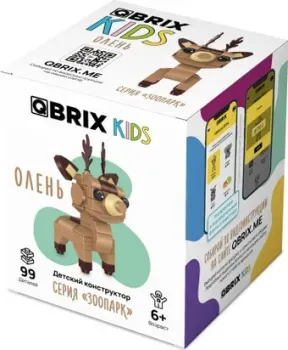 QBRIX Kids Зоопарк. Олень 30045