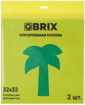 QBRIX Строительная основа 10001 (2шт, зеленый)