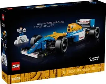 LEGO Icons 10353 Гоночная машина Williams Racing FW14B & Nigel Mansell