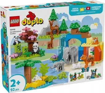 LEGO Duplo 10446 Семьи диких животных 3в1
