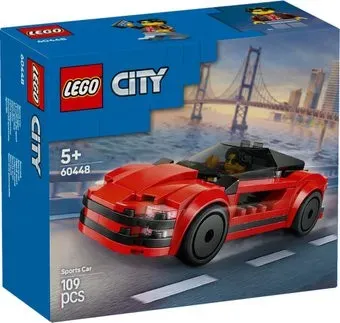 LEGO City 60448 Красный спортивный автомобиль