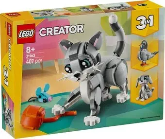 LEGO Creator 3 в 1 31163 Озорной кот
