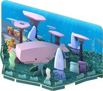 Halftoys Ocean Кашалот с диорамой HO005