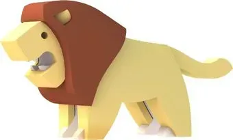 Halftoys Animal Лев HAS001