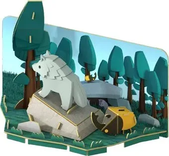 Halftoys Animal Волк с диорамой HA007