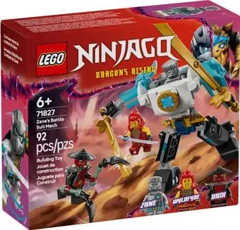 LEGO Ninjago 71827 Боевой робот Зейна в броне