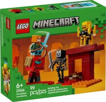 LEGO Minecraft 21266 Битва за лаву Нижнего мира
