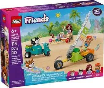 LEGO Friends 42641 Собаки-серфингисты и приключения на скутере