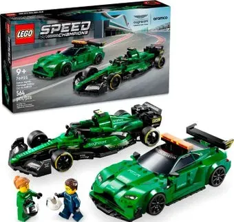 LEGO Speed Champions 76925 Гоночные автомобили Aston Martin Valkyrie AMR Pro и Aston Martin Vantage GT3