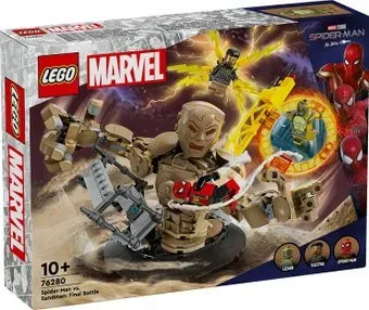 LEGO Marvel 76280 Человек-паук против Песочного человека: Последняя битва