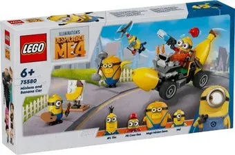 LEGO Despicable Me 4 75580 Миньоны и машина-банан