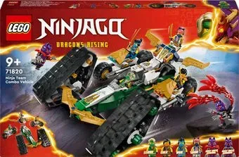 LEGO Ninjago 71820 Комбинированный автомобиль команды ниндзя