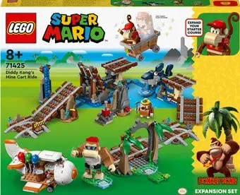 LEGO Super Mario 71425 Дополнение Поездка Дидди Конга на шахтной тележке
