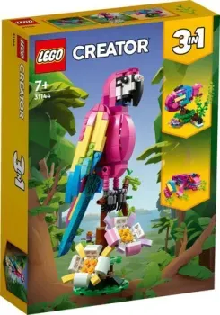 LEGO Creator 3-in-1 31144 Экзотический розовый попугай