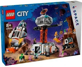 LEGO City 60434 Космическая база и площадка для ракет