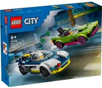 LEGO City 60415 Погоня на полицейской машине и маслкаре