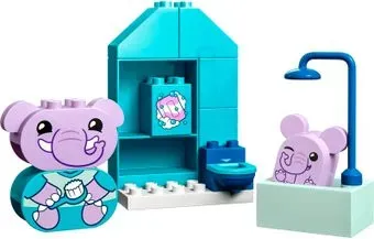 LEGO Duplo 10413 Распорядок дня: время купания