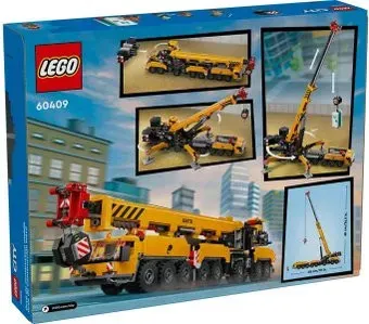 LEGO City 60409 Желтый мобильный строительный кран